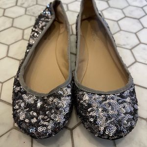 Kenneth Cole Reaction sparkly ballet flats | size 6.5